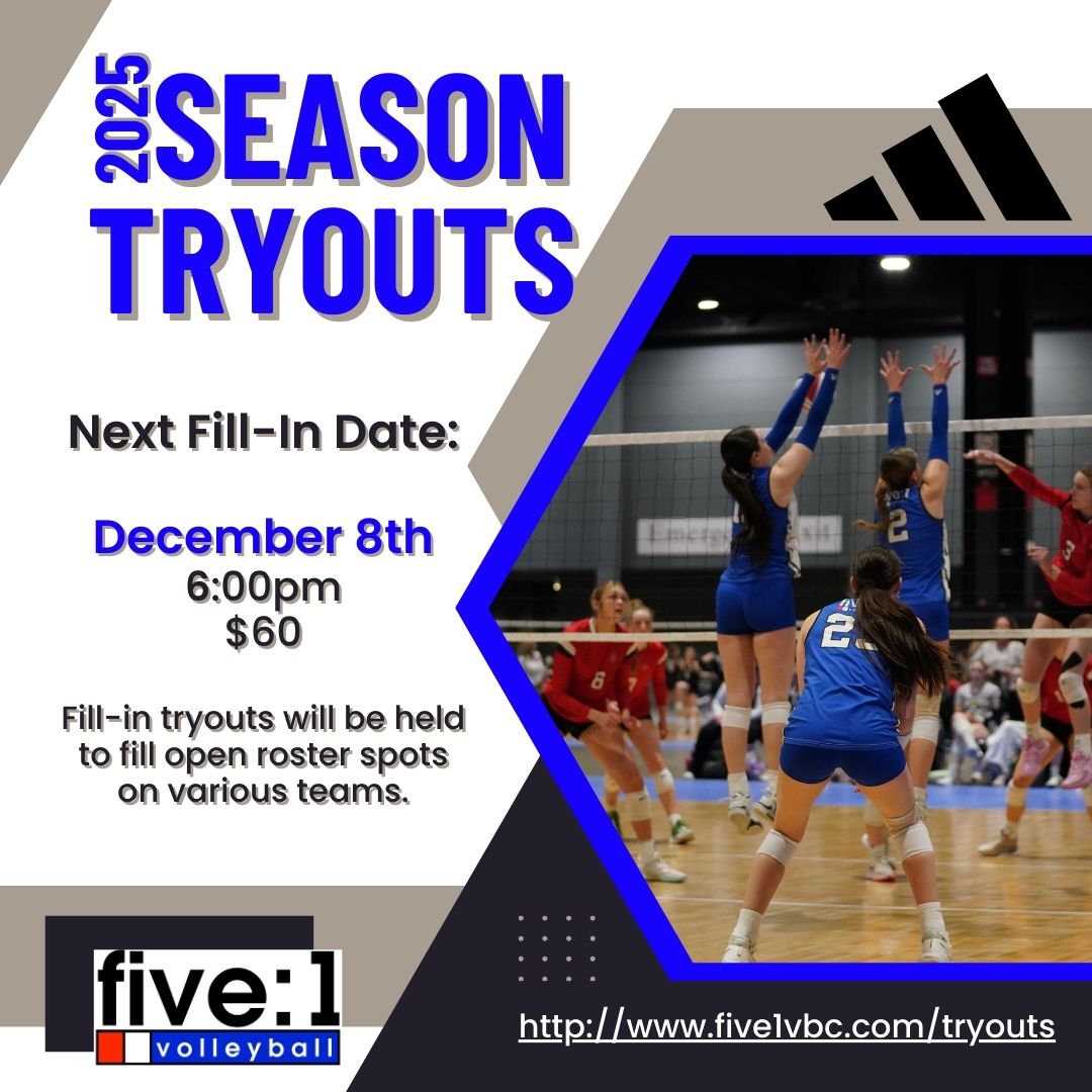 Next Fill-In Date 12.8 600pm $60 Fill-in tryouts will be held to fill open roster spots on various teams.